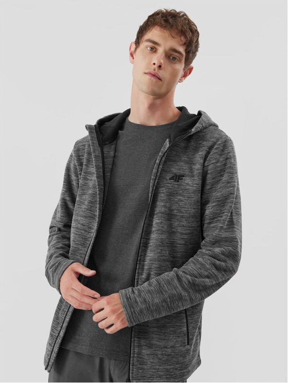 4F Pánska fleecová mikina