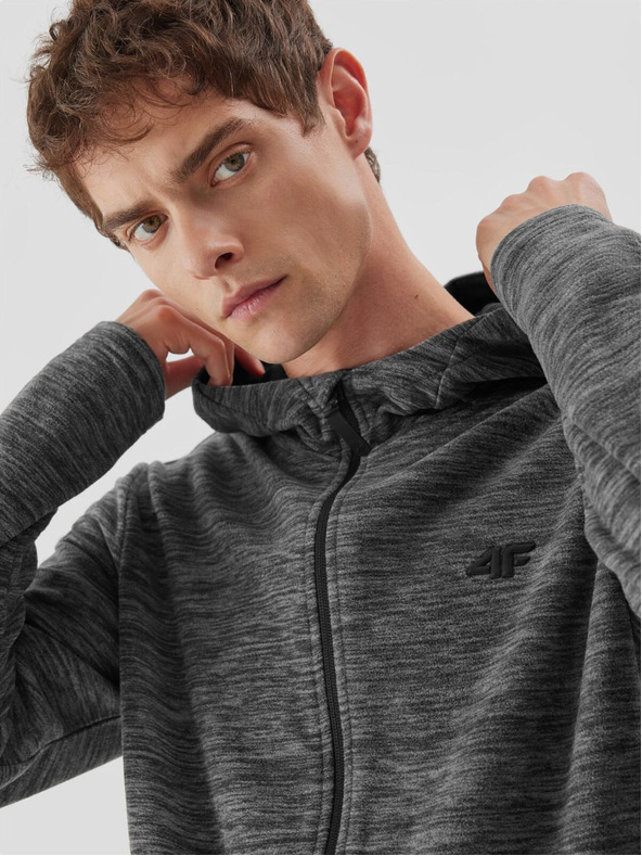 4F Pánska fleecová mikina