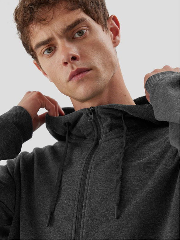 4F Pánska bavlnená mikina