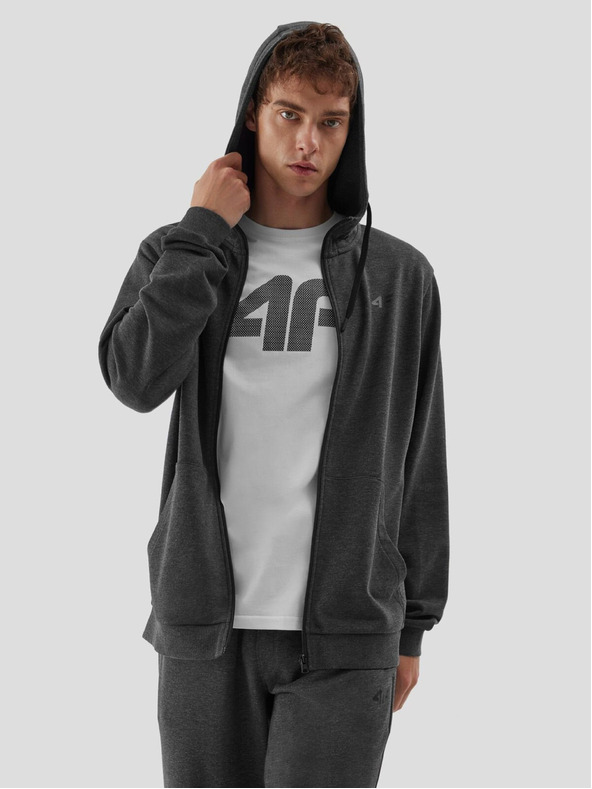 4F Pánska bavlnená mikina