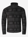 ALPINE PRO Pánska fleecová mikina ALPINE PRO SIUS black variant pa