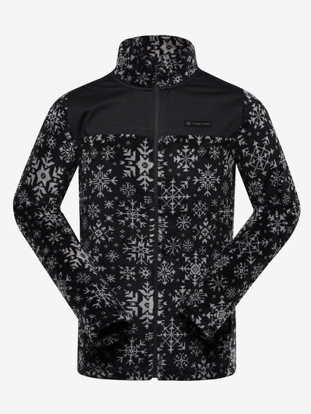 ALPINE PRO Pánska mikina supratherm ALPINE PRO EFLIN black varianta pa