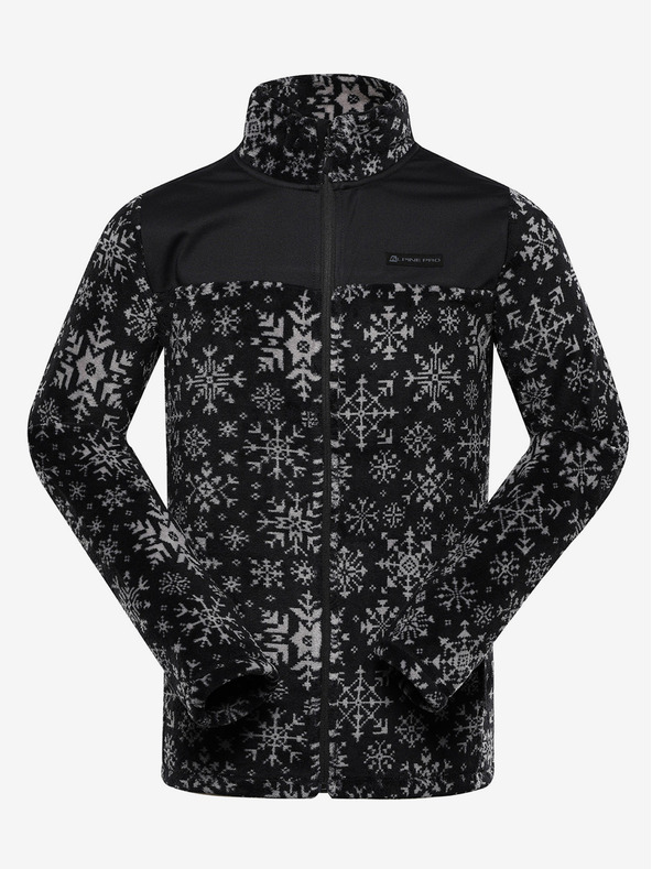 ALPINE PRO Pánska mikina supratherm ALPINE PRO EFLIN black varianta pa