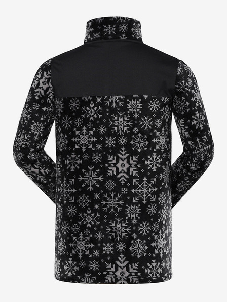 ALPINE PRO Pánska mikina supratherm ALPINE PRO EFLIN black varianta pa
