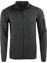 ALPINE PRO Pánska rýchloschnúca mikina s cool dry ALPINE PRO IRWES black