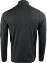 ALPINE PRO Pánska rýchloschnúca mikina s cool dry ALPINE PRO IRWES black