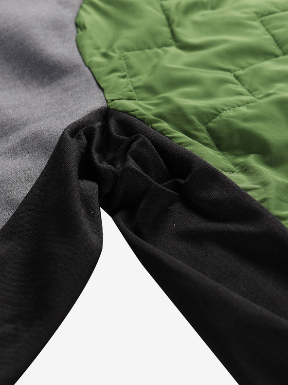 ALPINE PRO Pánska mikina s merino výplňou ALPINE PRO JORW