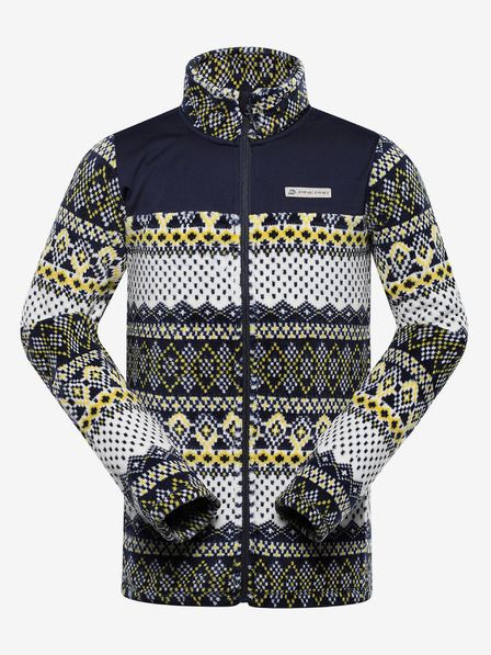 ALPINE PRO Pánska mikina supratherm ALPINE PRO EFLIN lemon curry varianta pc