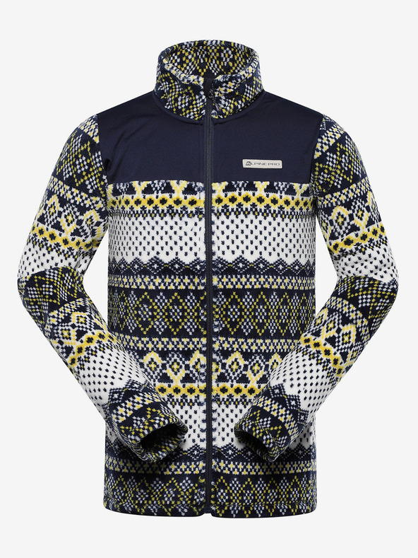 ALPINE PRO Pánska mikina supratherm ALPINE PRO EFLIN lemon curry varianta pc