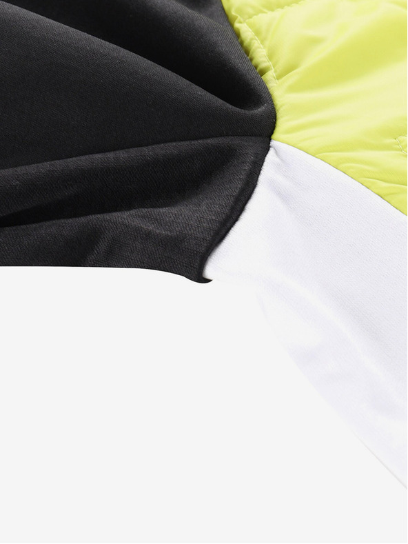 ALPINE PRO Pánska mikina s merino výplňou ALPINE PRO JORW zelená