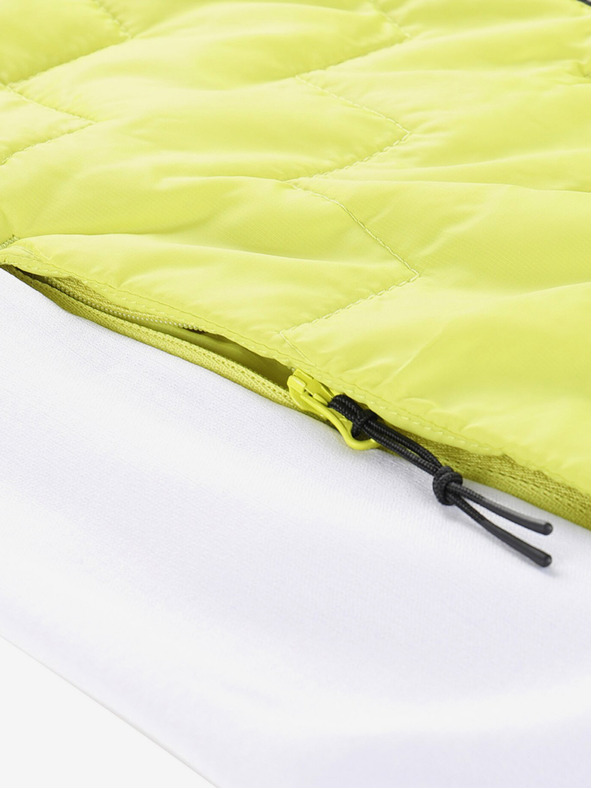 ALPINE PRO Pánska mikina s merino výplňou ALPINE PRO JORW zelená