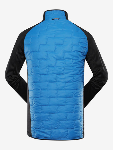 ALPINE PRO Pánska mikina s merino výplňou ALPINE PRO JORW modrá