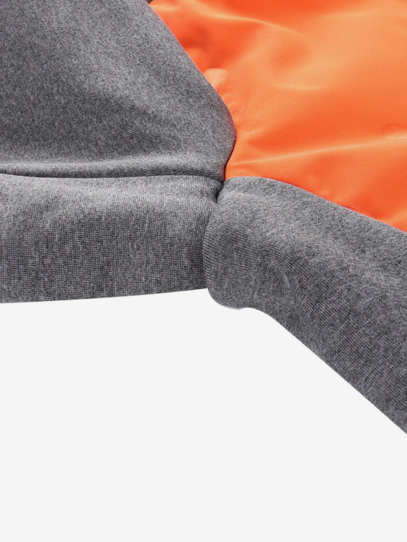 ALPINE PRO Oranžová pánska rýchloschnúca mikina Alpine Pro GOMAR