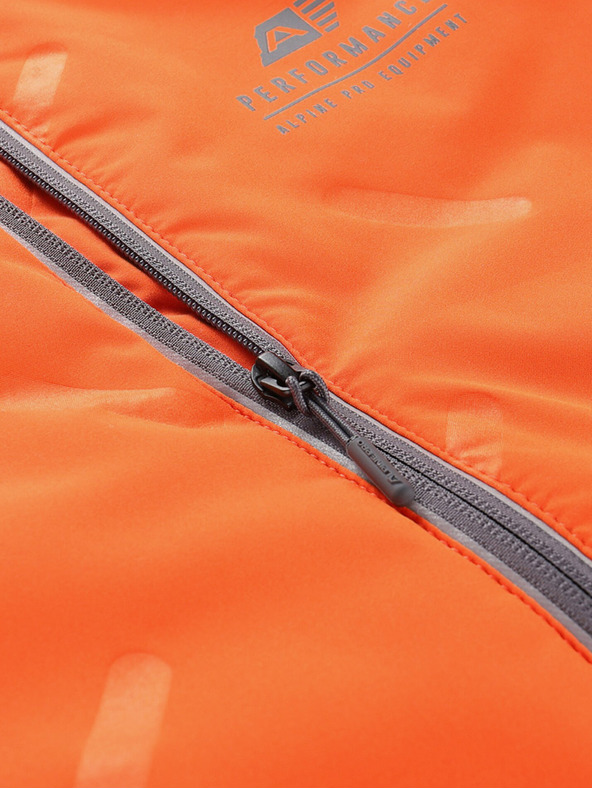 ALPINE PRO Oranžová pánska rýchloschnúca mikina Alpine Pro GOMAR