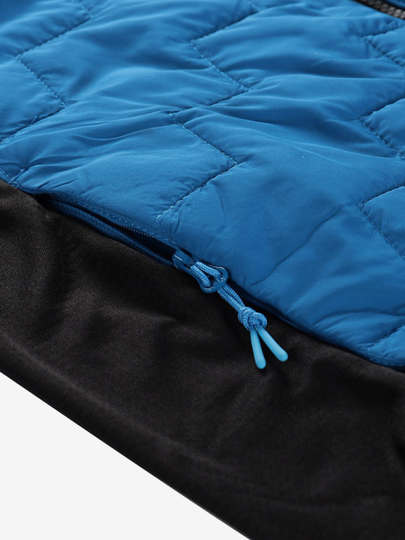 ALPINE PRO Pánska mikina s merino výplňou ALPINE PRO JORW mykonos blue