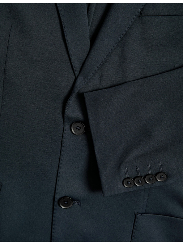 Marks & Spencer Mierne prispôsobené sako vhodné na cestovanie Marks & Spencer námornícka modrá