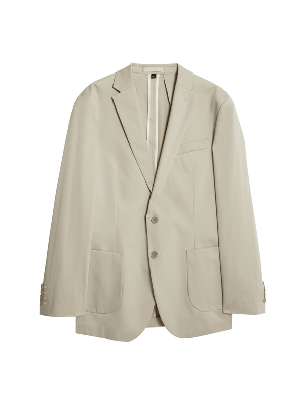 Marks & Spencer Béžové sako Marks & Spencer s vysokým obsahom bavlny, mierne vypasované