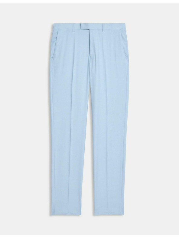 Marks & Spencer Oblekové nohavice Marks & Spencer slim fit modré