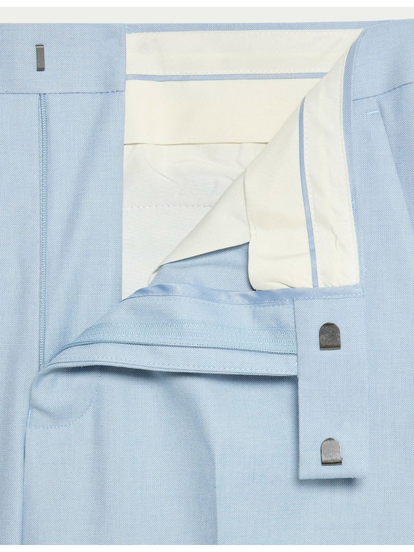 Marks & Spencer Oblekové nohavice Marks & Spencer slim fit modré