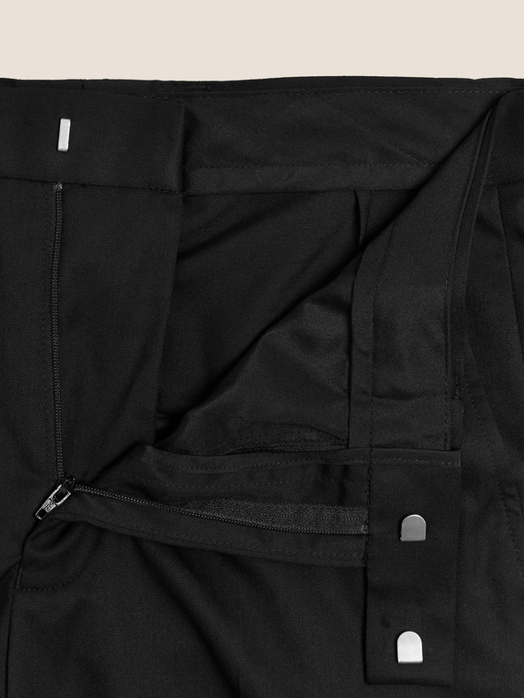 Marks & Spencer Čierne pánske nohavice Marks & Spencer