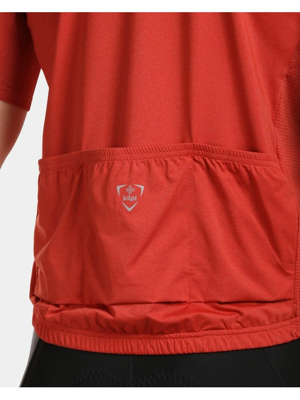 Kilpi Pánsky cyklistický dres Kilpi CAVALET-M Tmavočervená