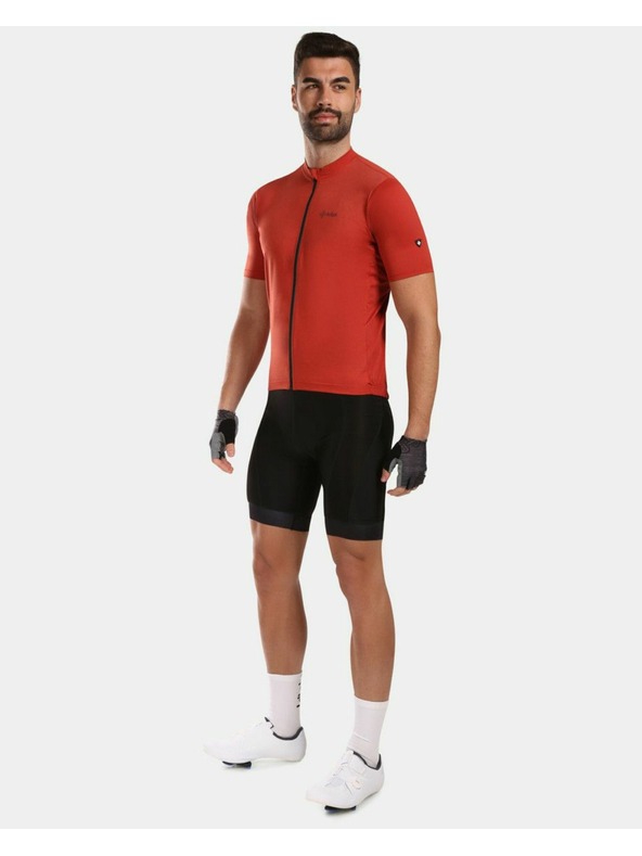 Kilpi Pánsky cyklistický dres Kilpi CAVALET-M Tmavočervená