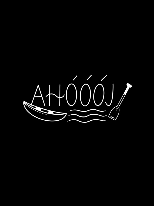 ZOOT.Original Čierne pánske tričko ZOOT.Original Ahóóój