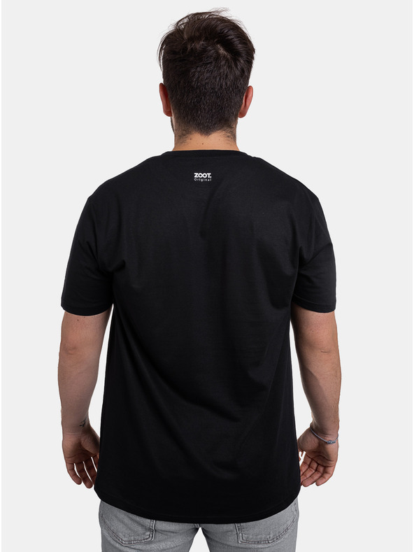 ZOOT.Original Čierne pánske tričko ZOOT Original Prcat
