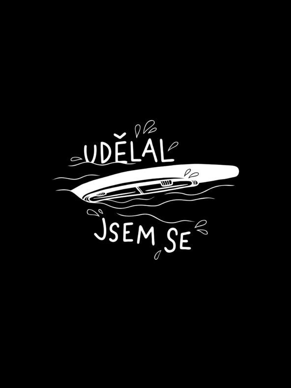 ZOOT.Original Čierne pánske tričko ZOOT.Original Urobil som sa