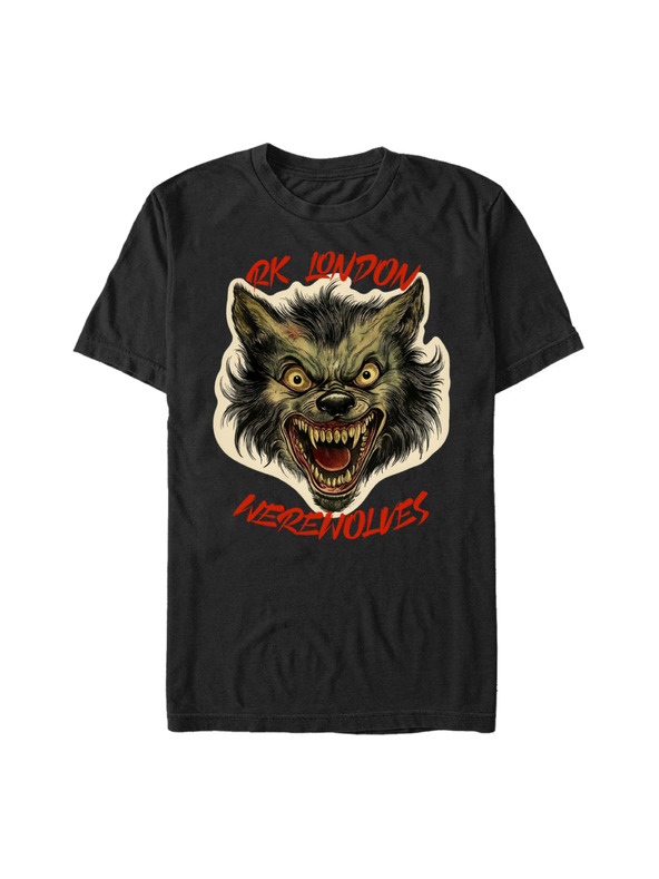 ZOOT.Fan Čierne tričko RK London Werewolves