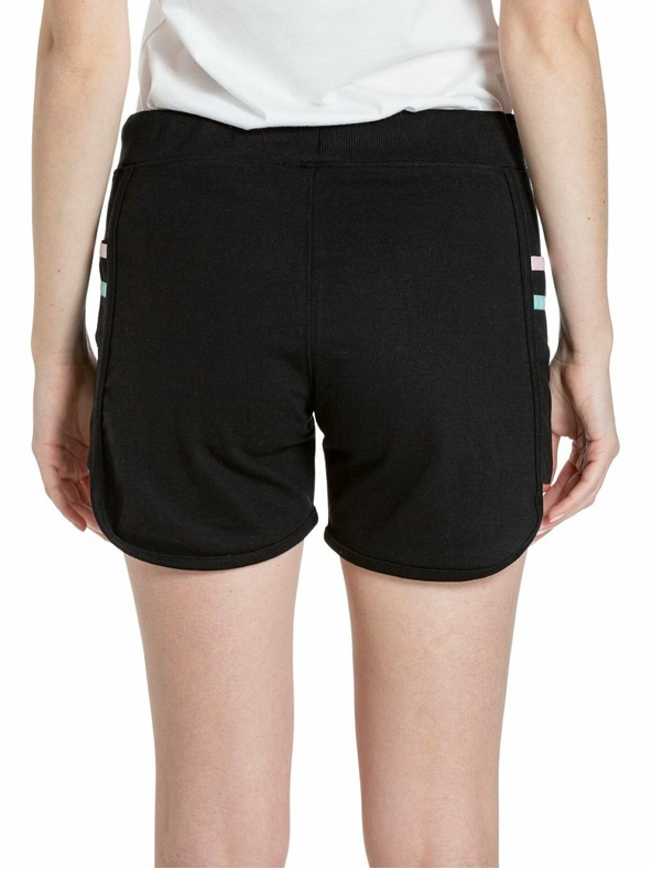Meatfly Meatfly dámske teplákové kraťasy Nea Black | Čierna | Veľkosť
