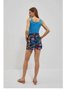 Moodo Dark blue women's patterned shorts Moodo