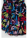 Moodo Dark blue women's patterned shorts Moodo