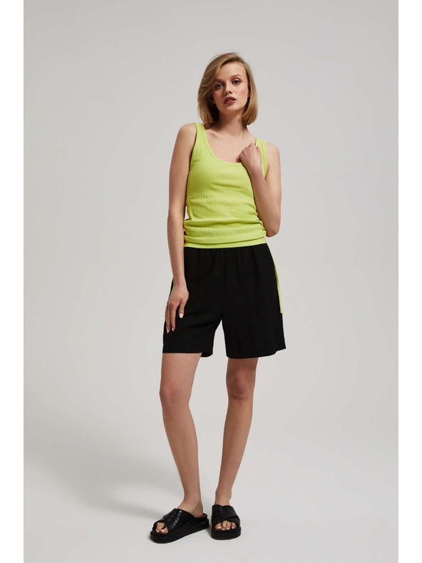 Moodo Čierne dámske šortky Moodo