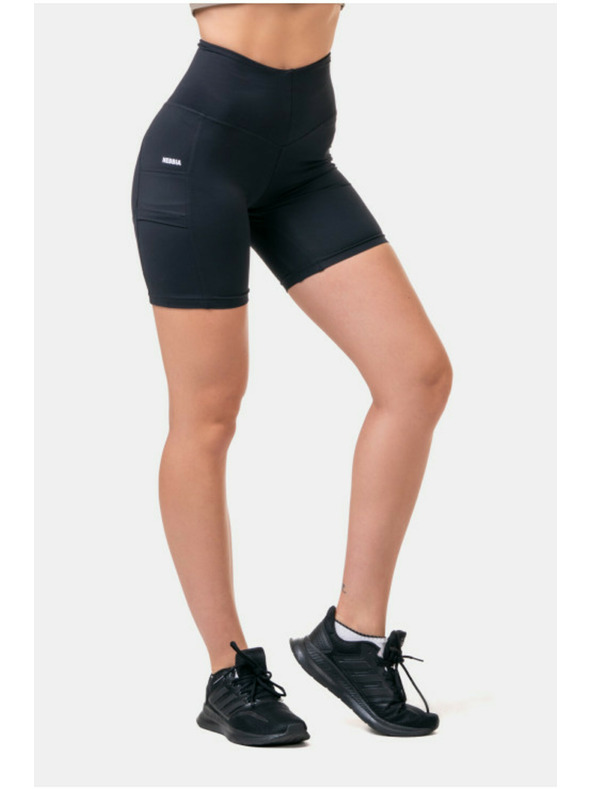 Nebbia Fit & Smart dámske cyklistické šortky 575 Black XS,black