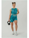 Nebbia Legínové šortky s vysokým pásom 5" HAMMIES 615 XS,green