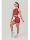 Nebbia Legínové šortky s vysokým pásom 5" HAMMIES 615 XS,red