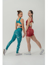 Nebbia Legínové šortky s vysokým pásom 5" HAMMIES 615 XS,red