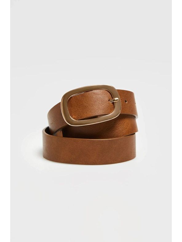 Moodo Brown women's belt Moodo