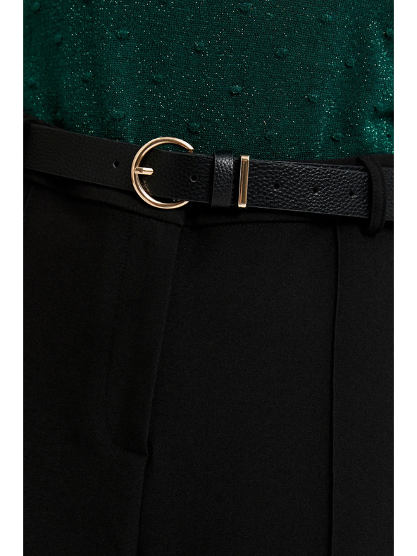 Moodo Čierny dámsky opasok Moodo