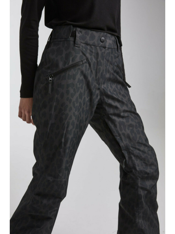 Tenson Dámske Snowboardové nohavice Colourwear Cork W Čierne tigrované