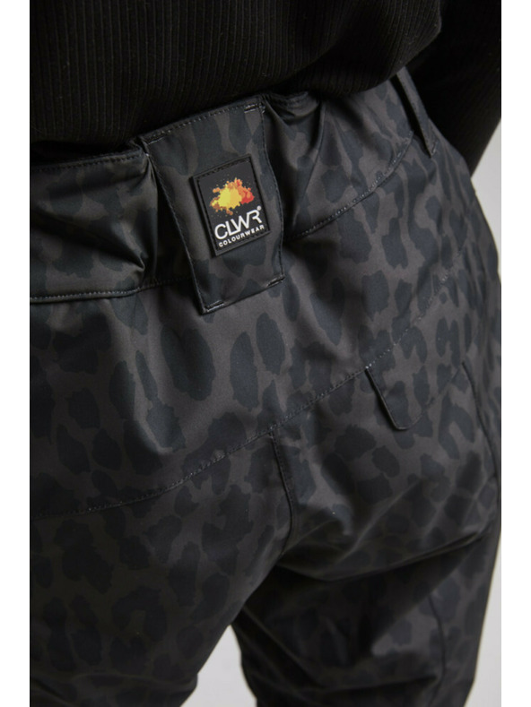 Tenson Dámske Snowboardové nohavice Colourwear Cork W Čierne tigrované