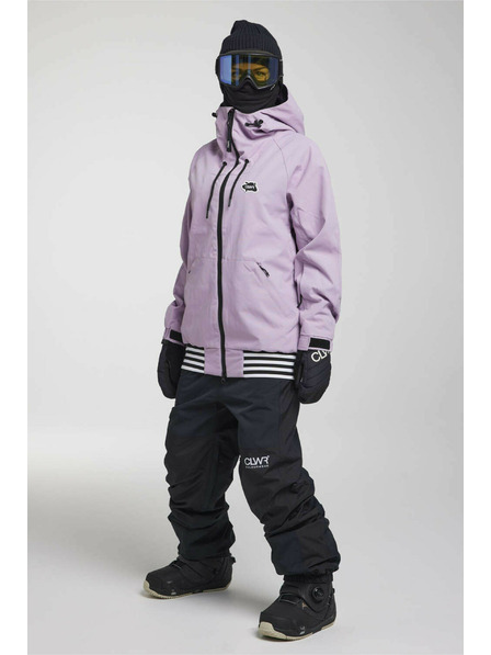 Tenson Dámska Snowboardová bunda Colourwear League W Svetlofialová