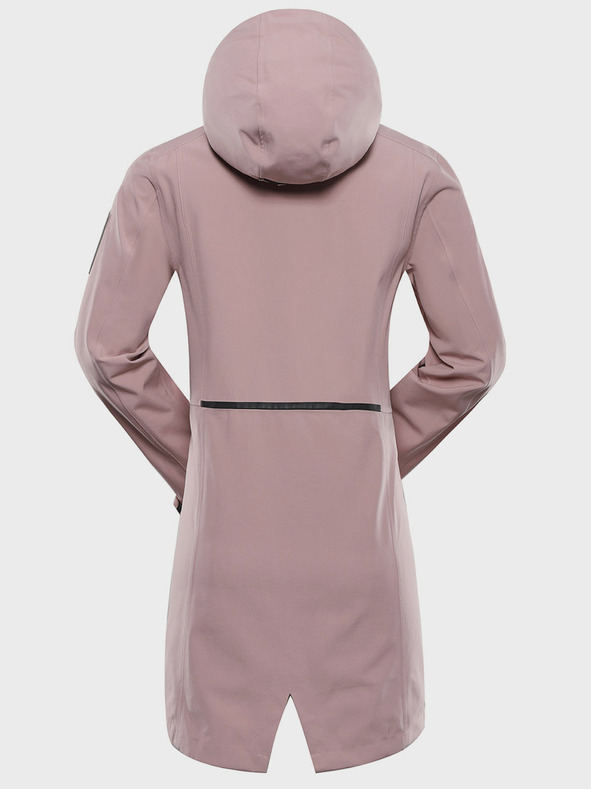 ALPINE PRO Dámsky kabát s membránou ptx ALPINE PRO SETIJA pale mauve