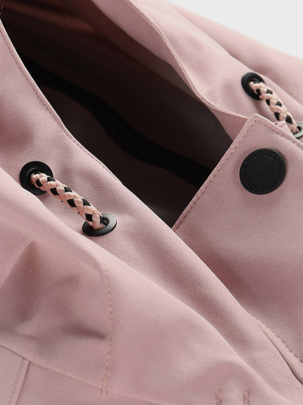 ALPINE PRO Dámsky kabát s membránou ptx ALPINE PRO SETIJA pale mauve
