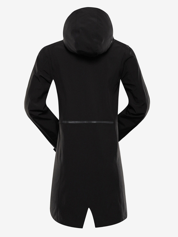 ALPINE PRO Dámsky kabát s membránou PTX ALPINE PRO SETIJA čierny