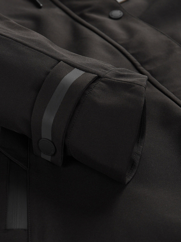 ALPINE PRO Dámsky kabát s membránou PTX ALPINE PRO SETIJA čierny