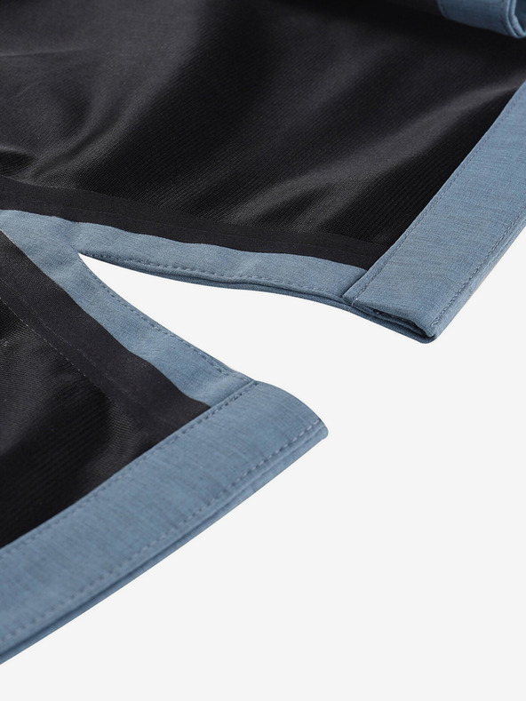 ALPINE PRO Modrý dámsky nepremokavý kabát s membránou ptx Alpine Pro PERFETA