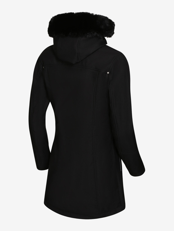 ALPINE PRO Dámsky kabát ALPINE PRO LAKEMA black