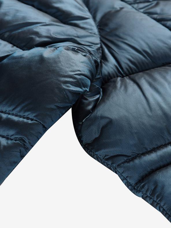 ALPINE PRO Dlhý dámsky ultľahký kabát ALPINE PRO OREFA modrá